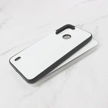 10pcs 2D tpu Sublimação em branco telefone casos de Moto, um marco, uma fusão de/um/poder de uma visão de caso de personalização cobertura cobre