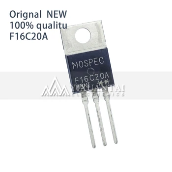 10pcs/lot 100% NOVO origina F16C20A 16A 200V TO220 Tríodo Transistor TO-220 F16C20 F16C20C