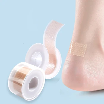 1Pcs de Gel de Silicone Invisível Anti-desgaste Fita Proteger o calcanhar Ferramenta Feminino de Salto Alto Sapatos Anti-desgaste Calcanhar Adesivo de Cuidados com os Pés Ferramenta