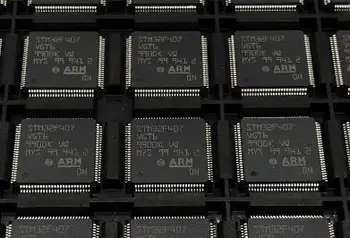 2-10pcs Novo STM32F407VGT6 STM32F407 QFP-100 Microcontrolador chip