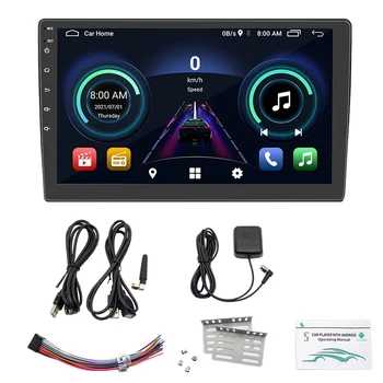 2 Din auto-Rádio 9 polegadas HD Autoradio Player Multimídia Tela de Toque do Auto de Áudio Carplay Android De 10,1 som do Carro MP5 Player