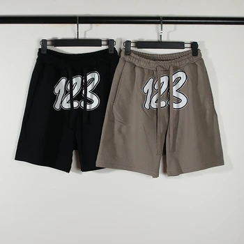 2022 Grande Sinal de Estilo RRR123 Shorts Coleção Logotipo Homens Mulheres de Alta Qualidade Retro Calções Desportivos Homens Casual Calções de Praia Para o Verão