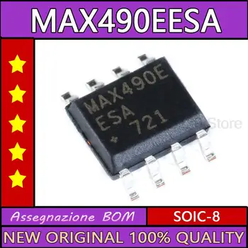 5pcs / lote original genuíno patch max490eesa soic-8 RS-422 / RS-485 transceptor chip
