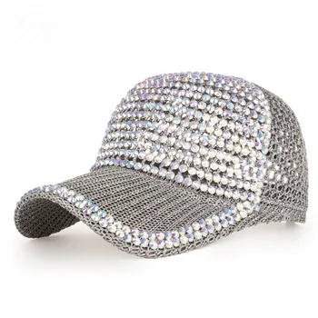 A Coleção Primavera / Verão Moda De Nova Completa Diamond Ladies Boné Chapéu De Sol