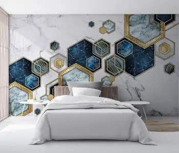 beibehang personalizado geométrico e moderno em mármore, Papel De Parede 3D Murais de Fotos de papel de Parede papel de Parede Para o Quarto Mural