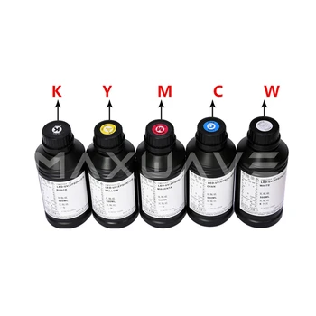 China fornecedores Diodo emissor de luz UV curável de Tinta para Epson DX5/6/7 Cabeça Fortuna impressoras uv para materiais Macios impressão