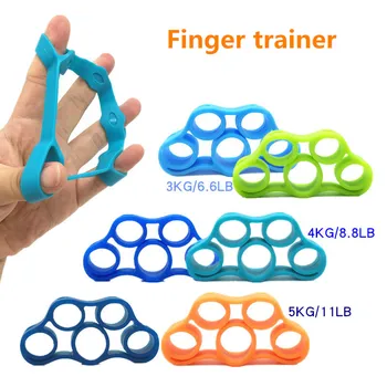Dedo Do Treinador Flexível Telescópica Colorido Mão De Pequenos Objetos Relaxar Mouse Mão Diferente Da Força Muscular Relex Aparelho