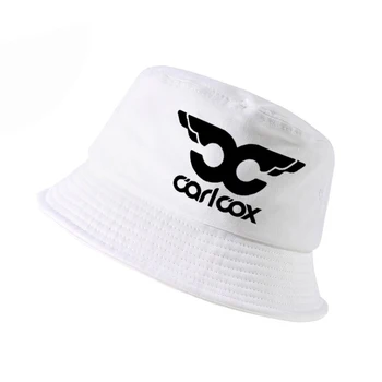 Homens Mulheres de chapéu de DJ Carl Cox Carta de impressão Balde de Moda de chapéus de música pop k pescador cap crocodilo panamá caps