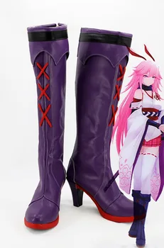 Honkai Impacto 3 Yae Sakura Cosplay Botas Sapatos Feitos