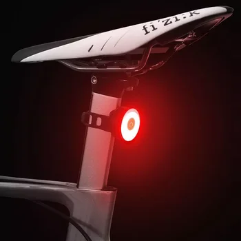 Luz Recarregável USB IPX5 Waterproof a Luz de Moto Para Capacete de BTT Pack Saco Luz traseira de 5 Modelos de Bicicleta lanterna traseira