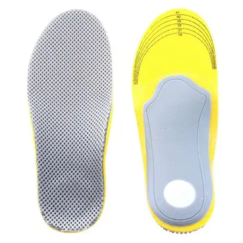 Mulheres novas, Confortáveis Sapatos Ortopédicos Palmilha Cuttable Almofada de Malha 3D Apoio de Arco de TPU Inserir Almofada Palmilhas 672434