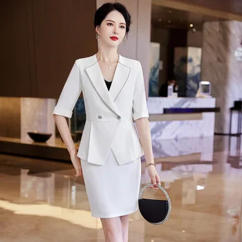 O coreano primavera terno tamanho grande escritório de mulheres de negócios de 