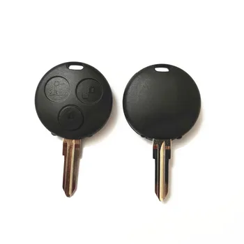 original 3 botão de chave remoto 433mhz com raio infravermelho com dois raios infravermelhos buraco na chave shell para o Benz