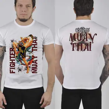 Projeto legal Muay Thai, o Lutador de MMA, Treinamento de Combate T-Shirt. Verão do Algodão de Manga Curta-O-Pescoço Mens T-Shirt Nova S-3XL