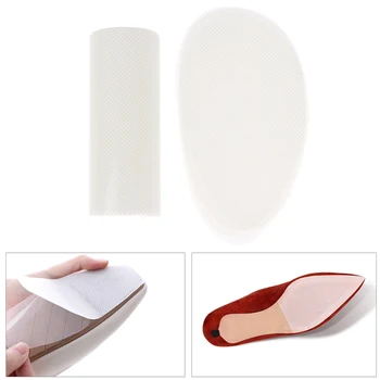 Sola do sapato Protetor Para as Mulheres de Salto Alto Sapatos de Couro de Sola de Reparação de Solas de Substituição Anti-derrapante Auto-Adesivas