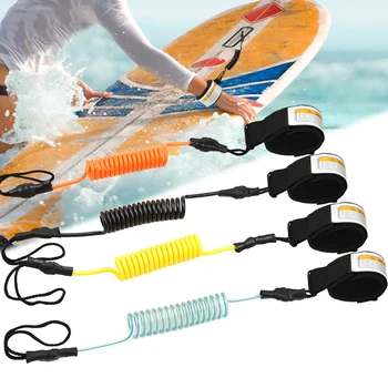 Surfar Mão da Segurança Corda de Segurança do Barco de Remo de Stand Up Paddle Surf Leash de Segurança TPU Corda de Mão Para Prancha de Surf Acessórios